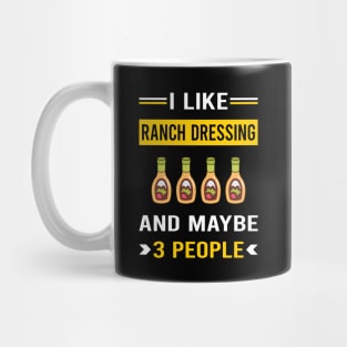 3 People Ranch Dressing Mug